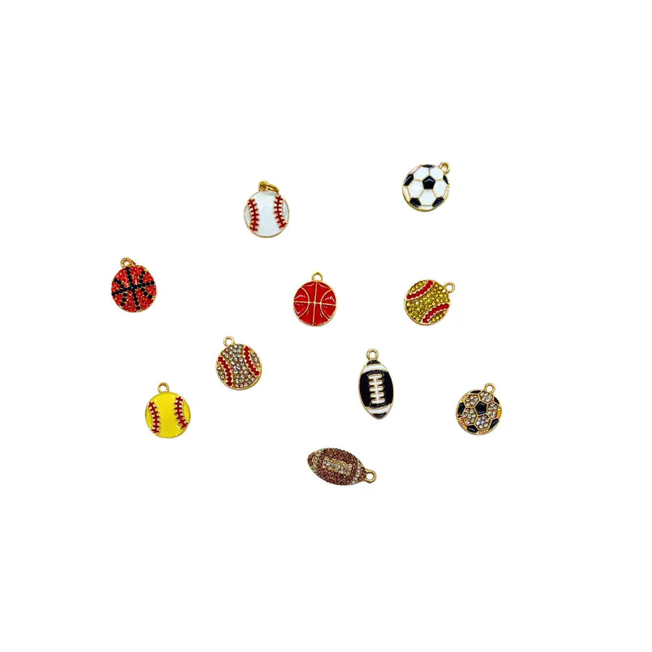 Gold Sports Charms- Assorted