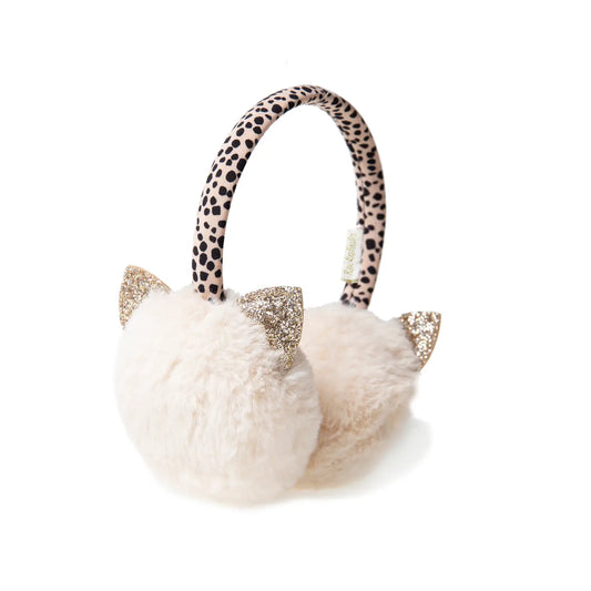 Cleo Cat Leopard Earmuffs