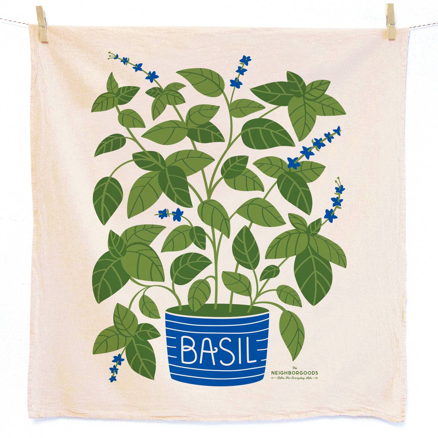 Tomato Basil Tea Towel Set of 2