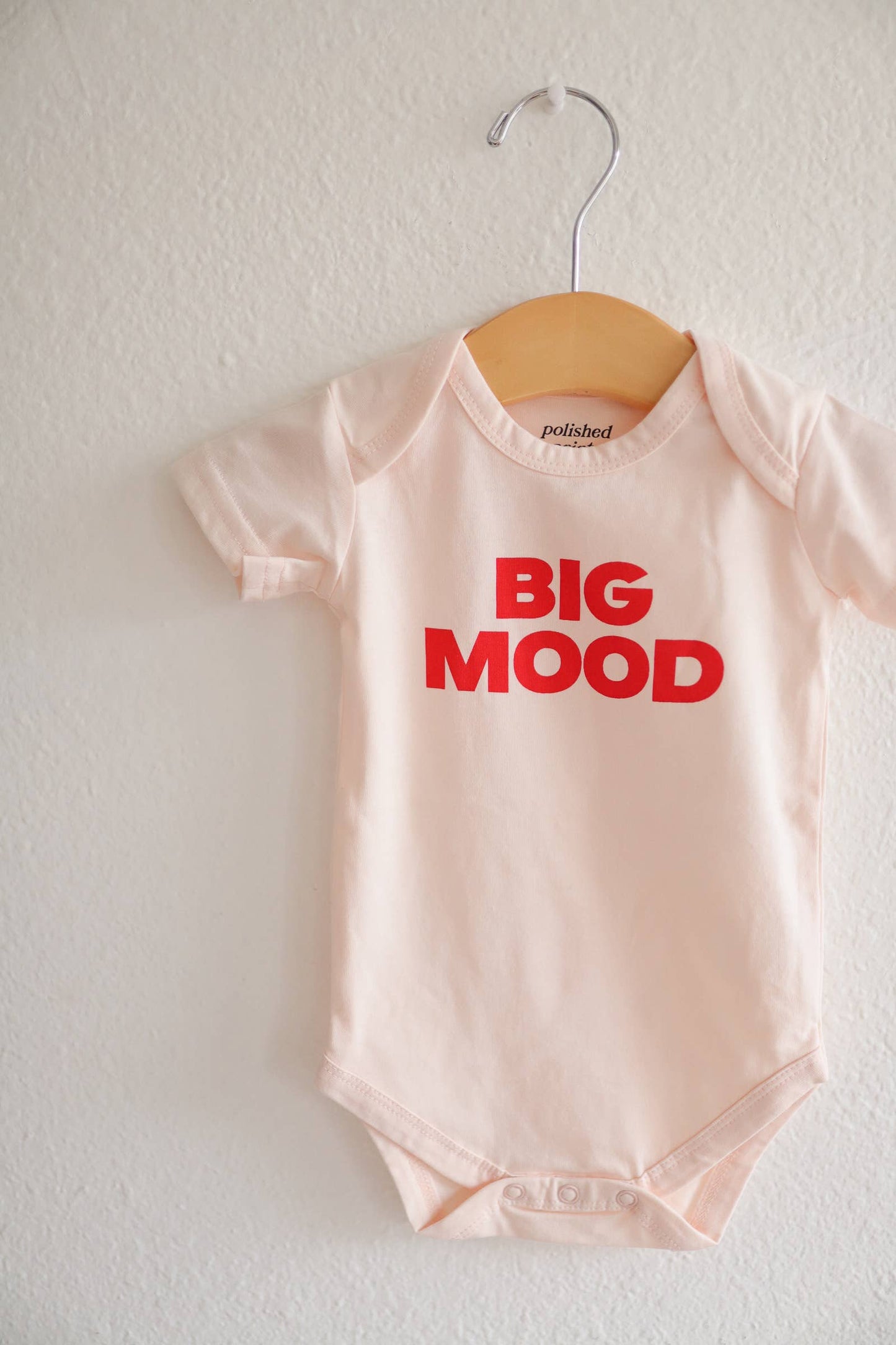 Big Mood Baby Onesie