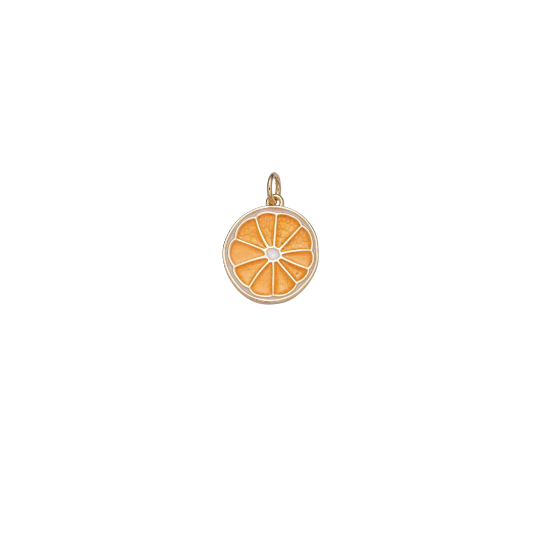 Orange Slice Charm