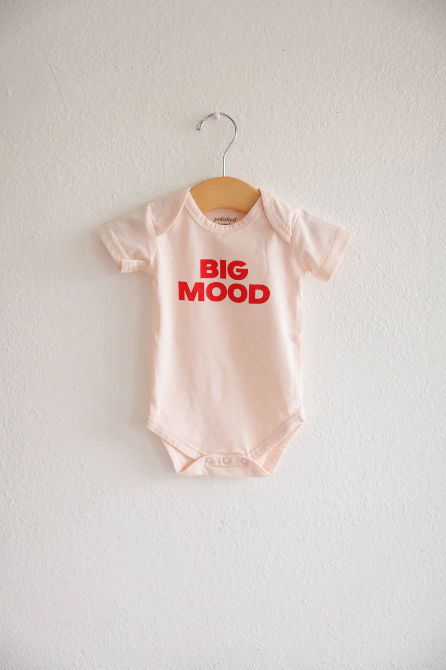 Big Mood Baby Onesie