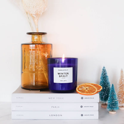 Winter Spirit  Holiday Tumbler Candle