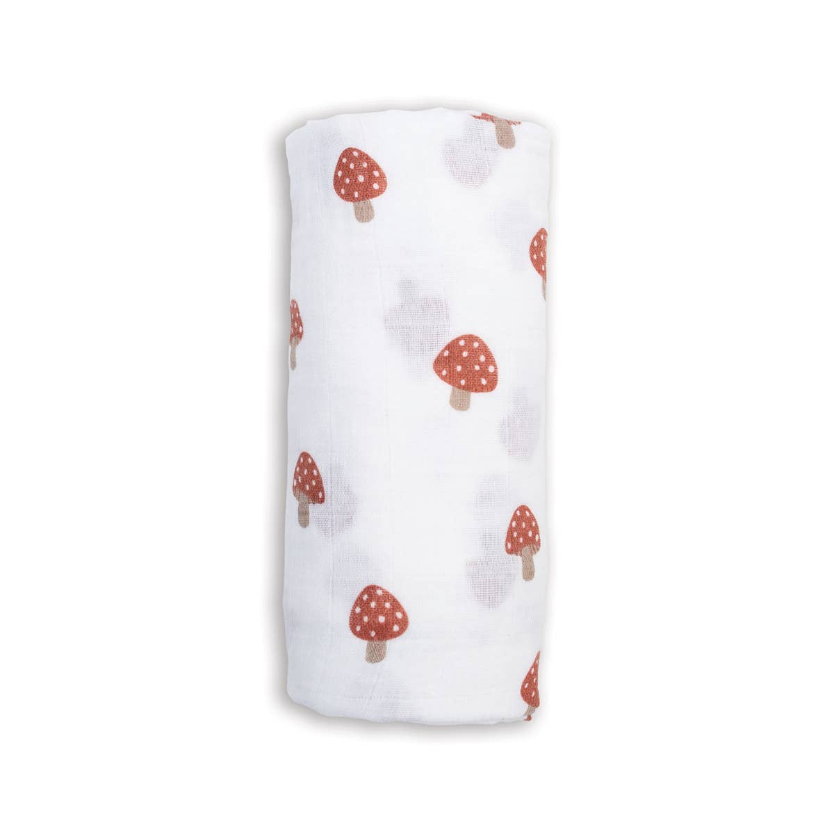 Mushrooms Muslin Cotton Swaddle Blanket