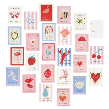 Icon Kids Valentine's Cards & Stickers Set