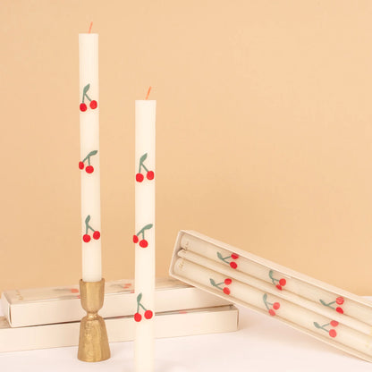 Cherry Table Candles