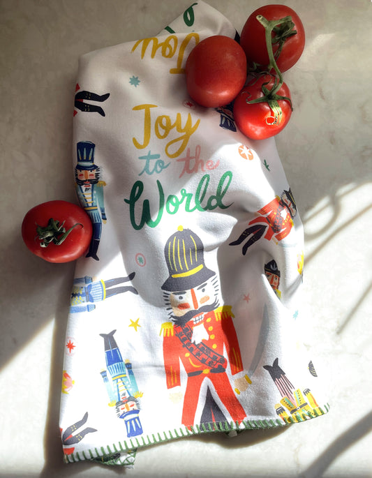 Nutcrackers Tea Towel