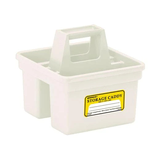 White Storage Caddy